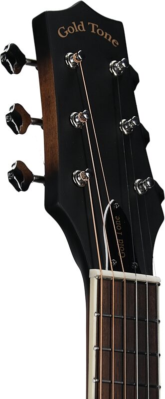 Gold Tone A-6 Acoustic-Electric Mando-Guitar (with Gig Bag), Blemished, Headstock Left Front