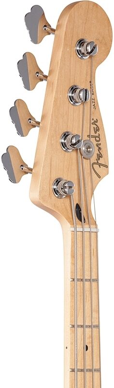 Fender Player Jazz Electric Bass, Maple Fingerboard, 3-Color Sunburst, Headstock Left Front