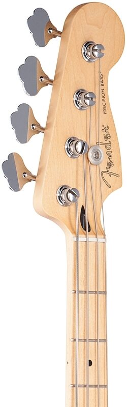 Fender Player Precision Electric Bass, Maple Fingerboard, 3-Color Sunburst, Headstock Left Front