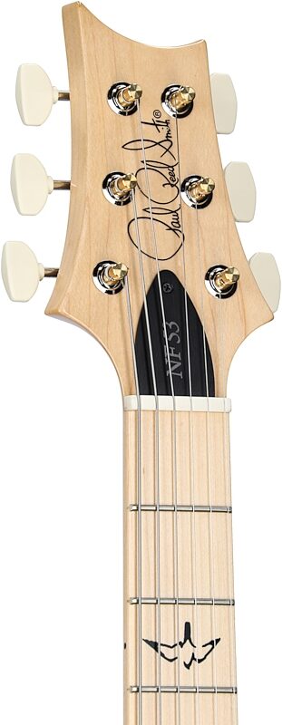PRS Paul Reed Smith NF 53 Electric Guitar (with Gig Bag), Orange Tabby, Headstock Left Front
