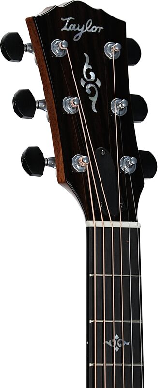 Taylor Gold Label 814e Koa Acoustic-Electric Guitar (with Case), Natural, Headstock Left Front