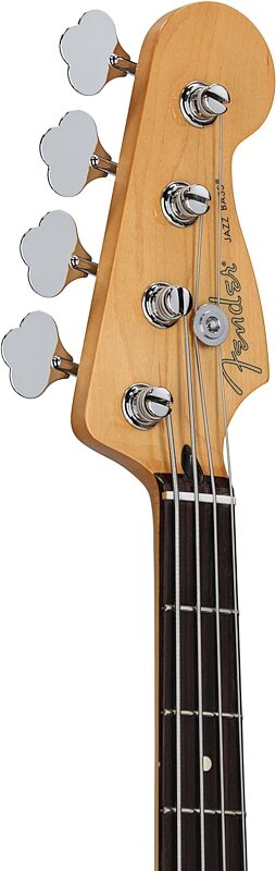 Fender Player II Jazz Electric Bass, with Rosewood Fingerboard, Aquatone Blue, Headstock Left Front