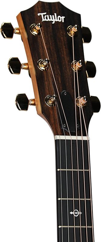 Taylor 224ce-K DLX Grand Auditorium Acoustic-Electric Guitar, Left-Handed (with Case), Shaded Edgeburst, Headstock Left Front