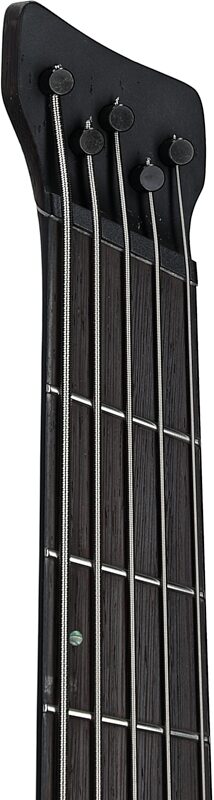 Ibanez EHB1675MS Multi-Scale Electric Bass, 5-String (with Gig Bag), Natural Flat, Headstock Left Front