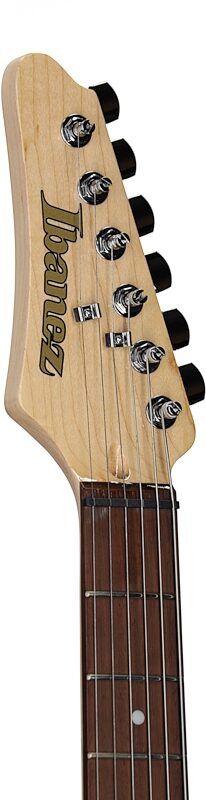 Ibanez AZ Essentials Electric Guitar, Left-Handed, Purist Blue, Headstock Left Front