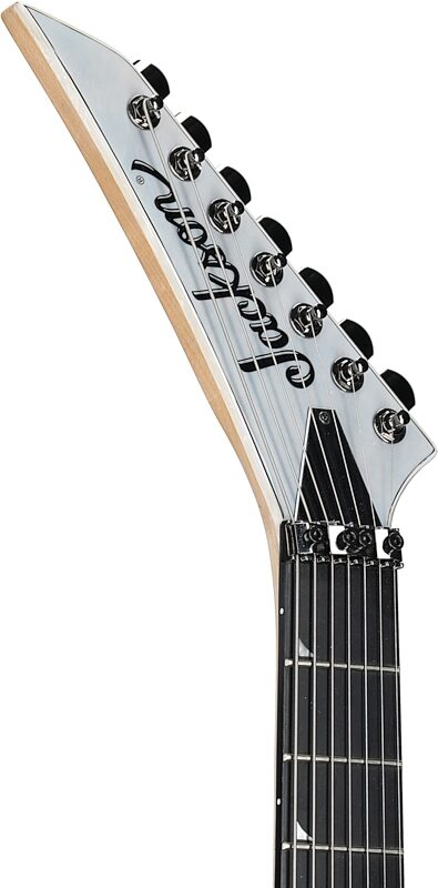 Jackson Pro Soloist SL7A MAH Electric Guitar, 7-String, Unicorn White, Headstock Left Front
