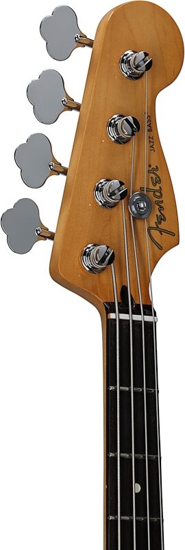 Fender Player II Jazz Electric Bass, with Rosewood Fingerboard, 3-Color Sunburst, Headstock Left Front