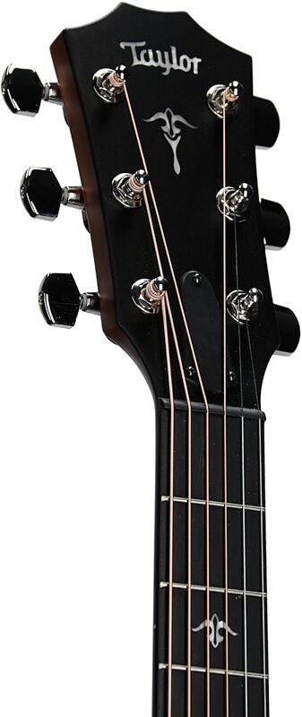 Taylor 512ce Grand Auditorium Acoustic-Electric Guitar (with Case), Urban Iron Bark, Headstock Left Front