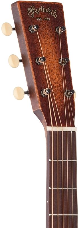 Martin D-15M StreetMaster Acoustic Guitar (with Gig Bag), Mahogany Burst, Headstock Left Front