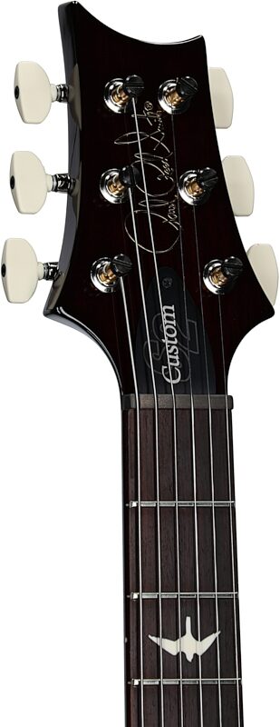 PRS Paul Reed Smith S2 Custom 24-08 Electric Guitar (with Gig Bag), Dark Cherry Sunburst, Headstock Left Front