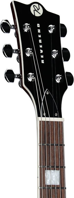 Reverend Bob Balch Signature Electric Guitar, Brown, Headstock Left Front