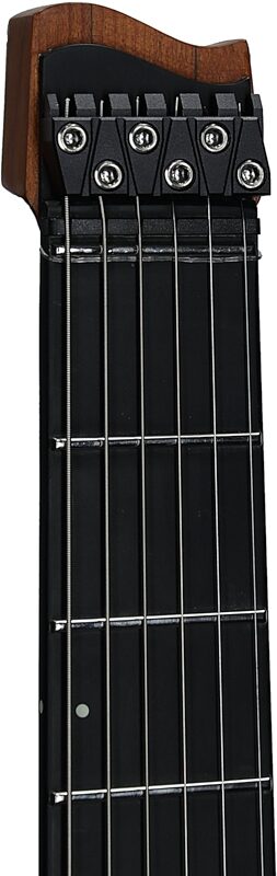 Strandberg Boden Standard NX 6 Tremolo Electric Guitar (with Gig Bag), Neon Orange, Headstock Left Front