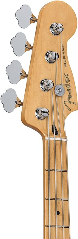 Fender Player II Precision Electric Bass, with Maple Fingerboard, Aquatone Blue, Headstock Left Front