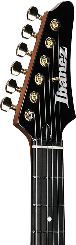 Ibanez AZ26P1 Premium Electric Guitar (with Gig Bag), Black, Headstock Left Front
