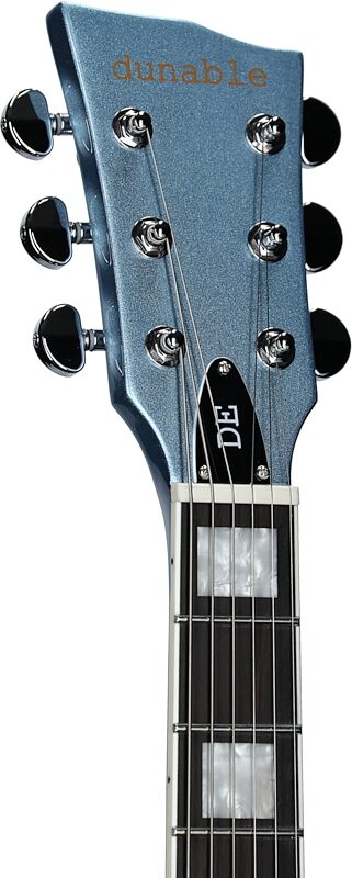 Dunable Gnarwhal DE Electric Guitar (with Gig Bag), Pelham Blue, Blemished, Headstock Left Front