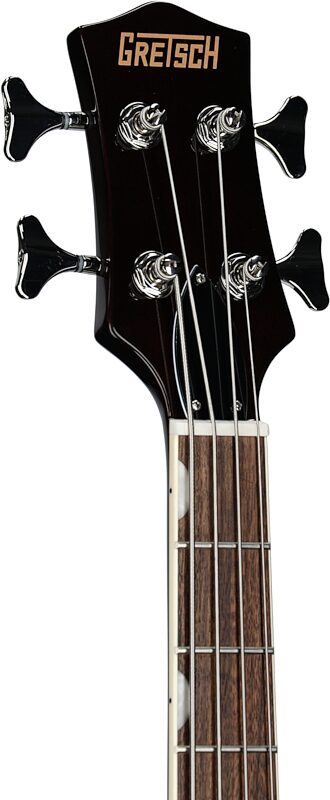 Gretsch Streamliner Jet Club Electric Bass, Vintage White, Headstock Left Front