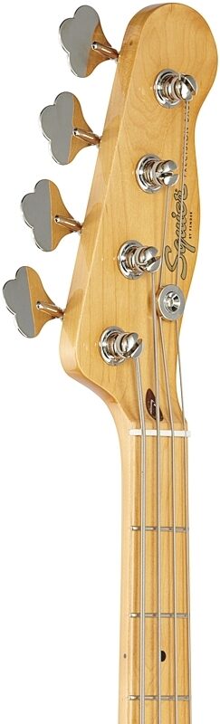 Squier Classic Vibe '50s Precision Electric Bass, with Maple Fingerboard, White Blonde, Headstock Left Front