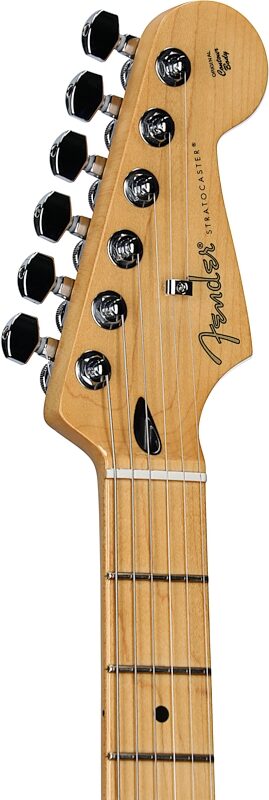 Fender Player II Modified Stratocaster Electric Guitar, Maple Fingerboard (with Gig Bag), Harvest Green, Headstock Left Front