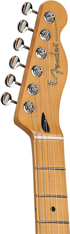 Fender Player II Telecaster HH Electric Guitar, with Maple Fingerboard, Hialeah Yellow, Headstock Left Front