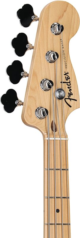 Fender Standard Precision Bass Guitar, Maple Fingerboard, Candy Cola, Headstock Left Front