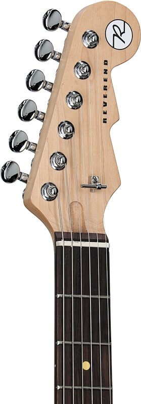 Reverend Double Agent OG Electric Guitar, Venetian Pearl, Rosewood Fretboard, Headstock Left Front