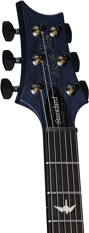 PRS Paul Reed Smith S2 Standard 22 Satin Electric Guitar, Metallic Midnight, Headstock Left Front