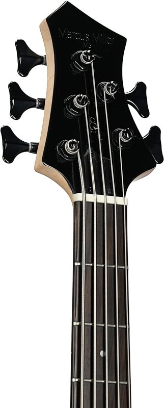 Sire Marcus Miller M5 Electric Bass Guitar, 5-String, Natural, Headstock Left Front