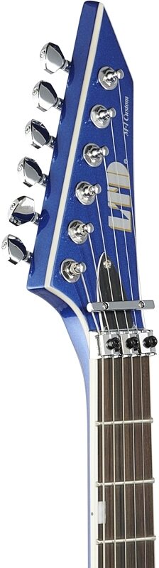 ESP LTD M1 Custom 87 Electric Guitar, Dark Metallic Blue, Headstock Left Front