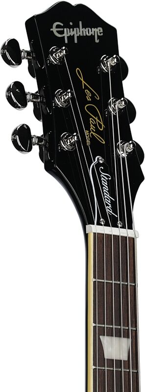 Epiphone Les Paul Standard 60s Electric Guitar, Left-Handed, Ebony, Open Box (Very Good), Headstock Left Front