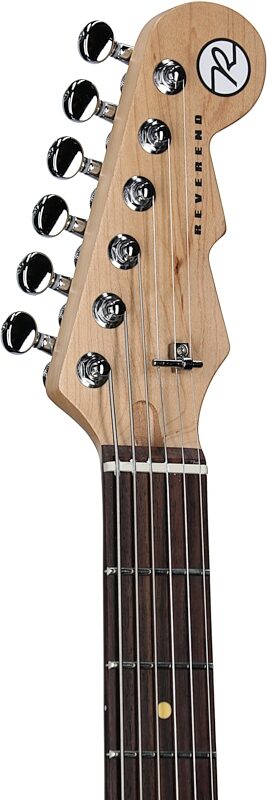 Reverend Descent RA Baritone Electric Guitar Brown, Army Green, Rosewood Fretboard, Headstock Left Front