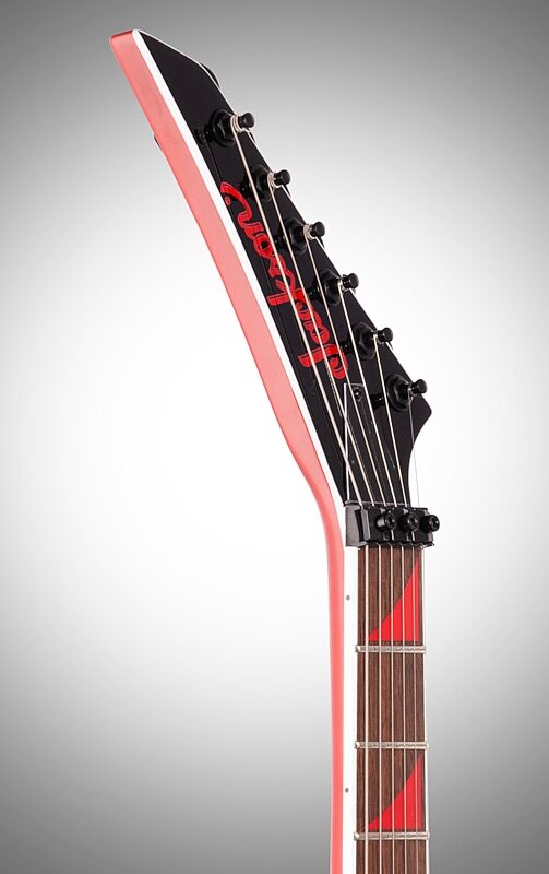 Jackson X Series Rhoads RRX24 Electric Guitar, with Laurel Fingerboard, Red with Black Bevel, Headstock Left Front