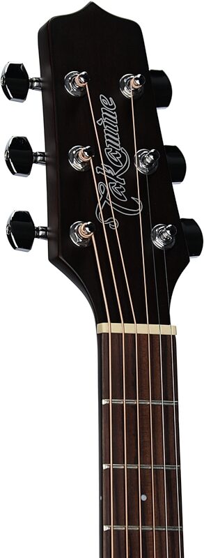 Takamine GY21E New Yorker Acoustic-Electric Guitar, Satin Molasses, Headstock Left Front
