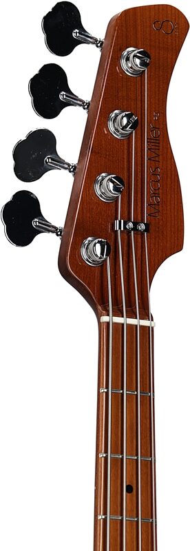 Sire Marcus Miller P5 Electric Bass, Red, Headstock Left Front