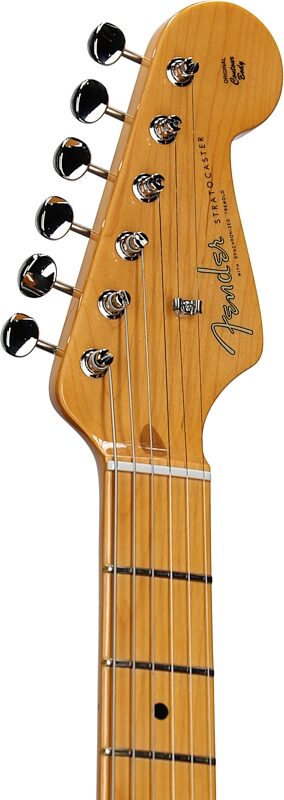 Fender Stories Eric Johnson '54 Virginia Stratocaster Electric Guitar (with Case), 2-Color Sunburst, Headstock Left Front