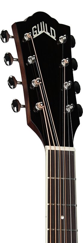 Guild BT-258E Deluxe 8-String Baritone Jumbo Acoustic-Electric Guitar, New, Headstock Left Front