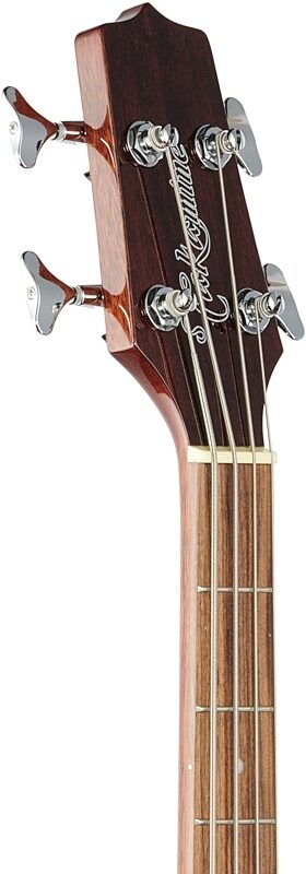 Takamine GB-30CE Acoustic-Electric Bass, Natural, Headstock Left Front