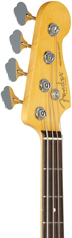 Fender American Pro II Precision Electric Bass, Rosewood Fingerboard (with Case), 3-Color Sunburst, Headstock Left Front