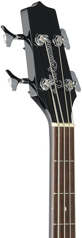 Takamine GB-30CE Acoustic-Electric Bass, Black, Headstock Left Front