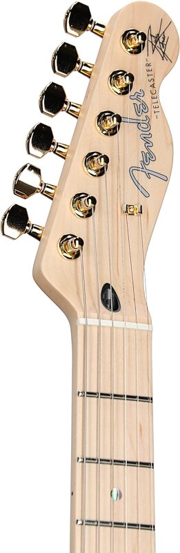 Fender Richie Kotzen Telecaster Electric Guitar (Maple Fingerboard), Brown Sunburst, Headstock Left Front