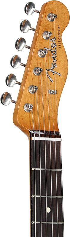 Fender Limited-Edition Vintera II Road Worn '60s Telecaster Rosewood Fingerboard Electric Guitar (with Gig Bag), Lake Placid Blue, Headstock Left Front
