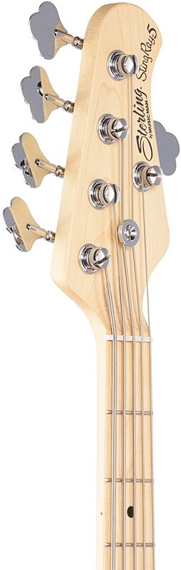Sterling by Music Man StingRay Ray25 Classic Electric Bass, Butterscotch, Headstock Left Front