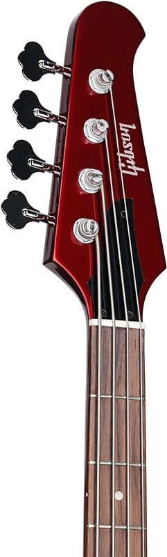 Gibson Non-Reverse Thunderbird Electric Bass (with Case), Sparkling Burgundy, Headstock Left Front