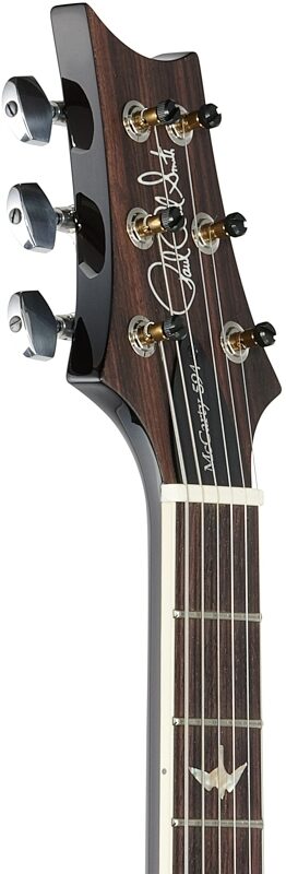 PRS Paul Reed Smith McCarty 594 Hollowbody II 10-Top Electric Guitar (with Case), Black Gold Burst, Headstock Left Front