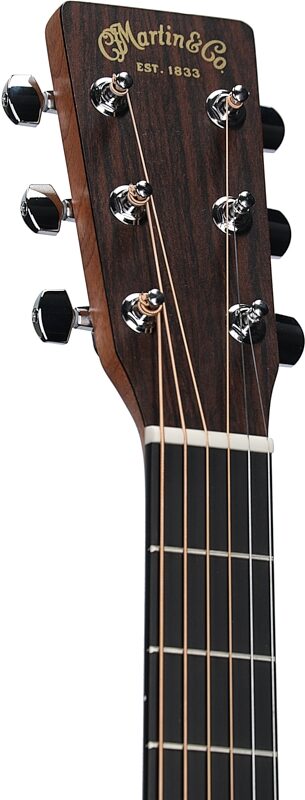 Martin D-10E Road Series Acoustic-Electric Guitar (with Soft Case), Natural, Sitka Spruce Top, Headstock Left Front