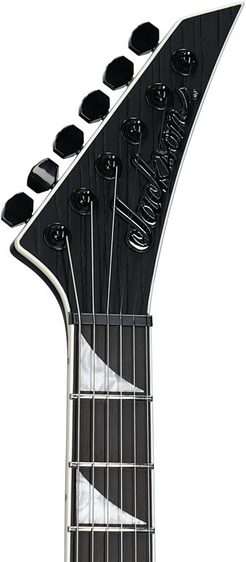 Jackson Limited Pro Series Signature Jeff Loomis Kelly HT6 Ash Electric Guitar, Black, Headstock Left Front