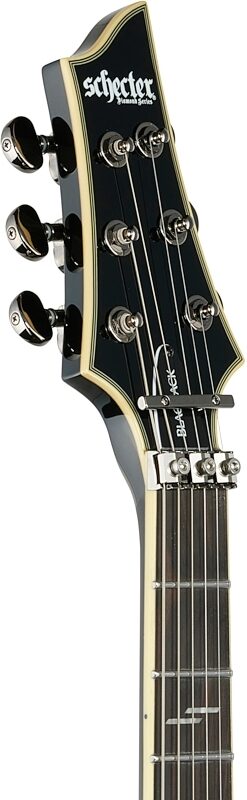 Schecter C-1 FR-S Blackjack Electric Guitar, Gloss Black, Blemished, Headstock Left Front