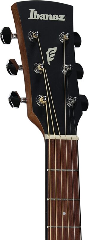 Ibanez PF54 Acoustic Guitar, Open Pore Vintage Sunburst, Headstock Left Front