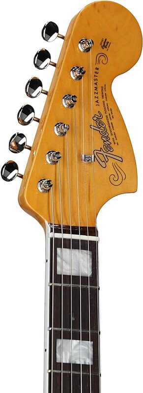 Fender American Vintage II 1966 Jazzmaster Electric Guitar, Rosewood Fingerboard (with Case), 3-Color Sunburst, Headstock Left Front