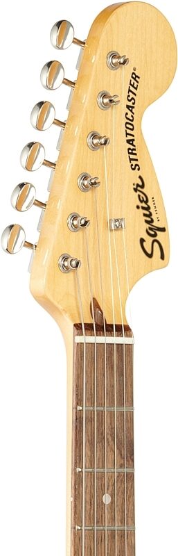 Squier Classic Vibe '70s Stratocaster HSS Electric Guitar, Indian Laurel Fingerboard, Laurel Walnut, Headstock Left Front