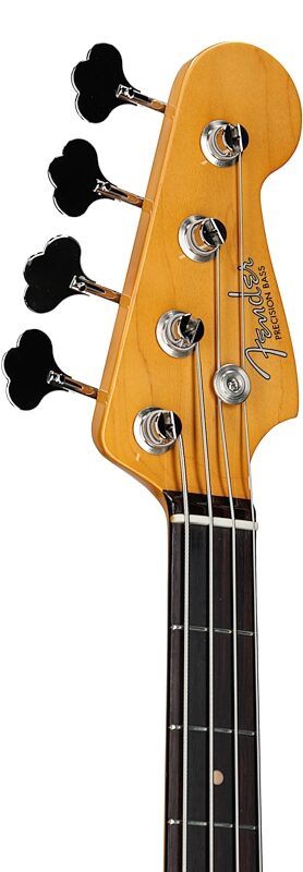 Fender American Vintage II 1960 Precision Electric Bass, Rosewood Fingerboard, 3-Color Sunburst, Headstock Left Front